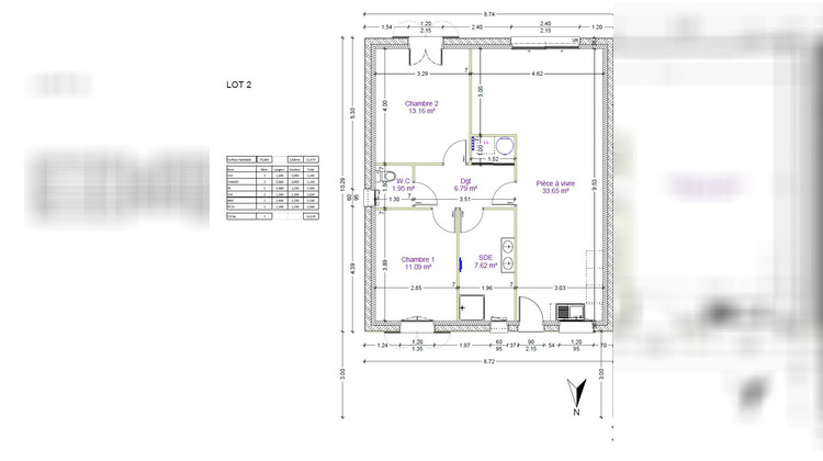 Ma-Cabane - Vente Maison Chasseneuil-sur-Bonnieure, 74 m²