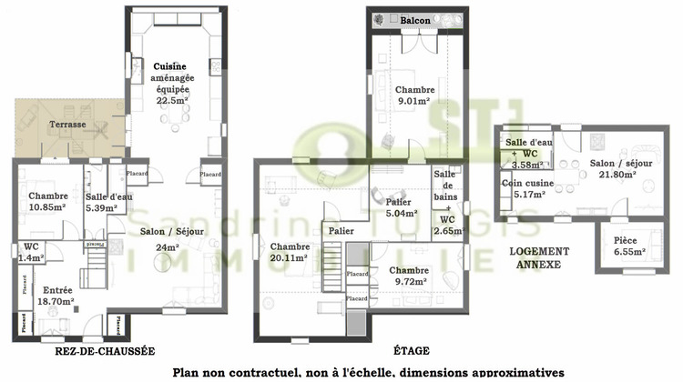 Ma-Cabane - Vente Maison Château-Renard, 130 m²