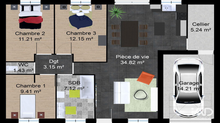 Ma-Cabane - Vente Maison Chavaignes, 83 m²