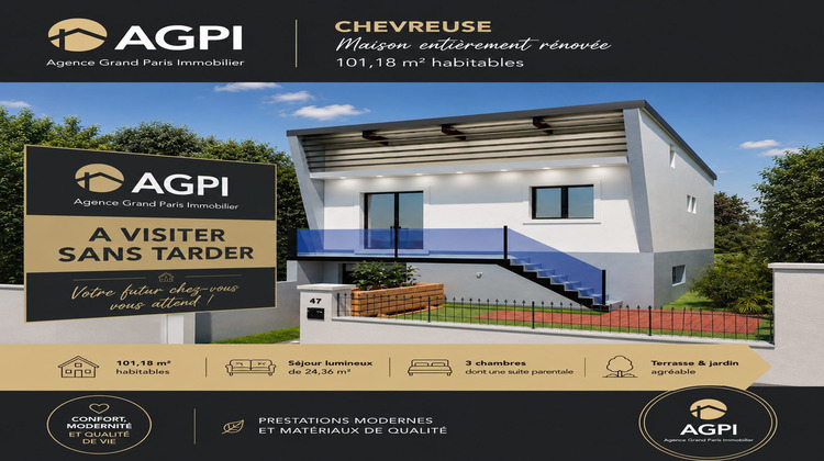 Ma-Cabane - Vente Maison Chevreuse, 101 m²
