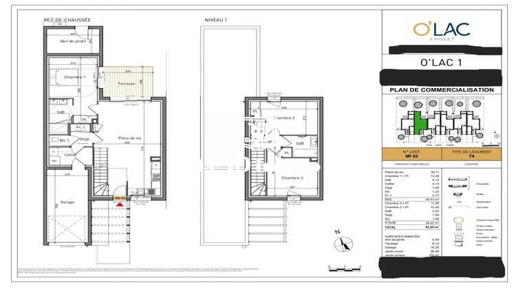 Ma-Cabane - Vente Maison Cholet, 84 m²