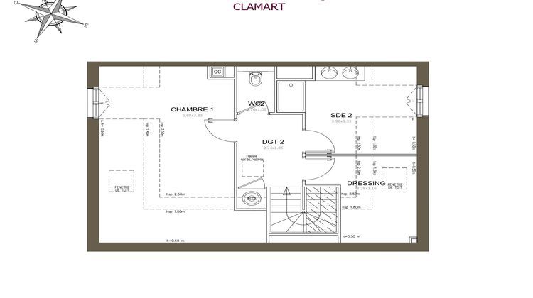 Ma-Cabane - Vente Maison Clamart, 126 m²