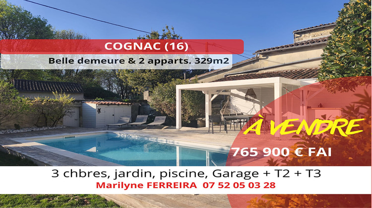 Ma-Cabane - Vente Maison COGNAC, 328 m²