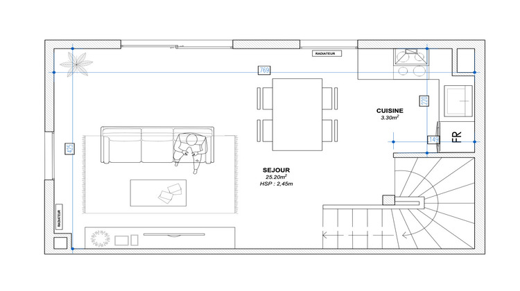 Ma-Cabane - Vente Maison COLOMBES, 84 m²