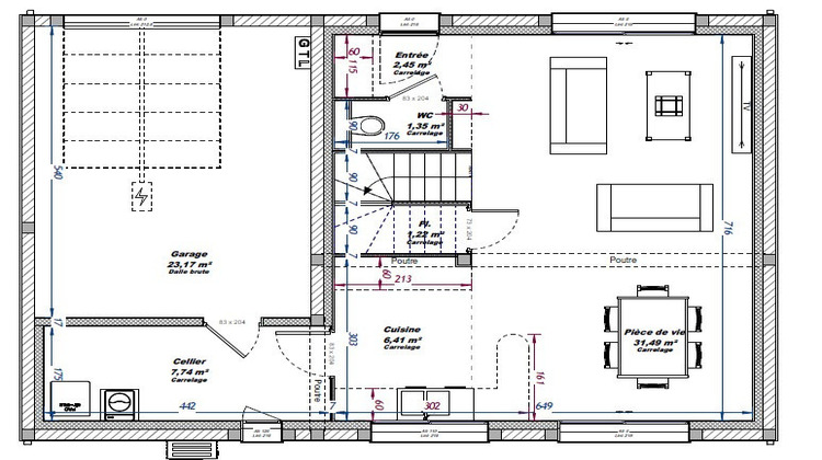 Ma-Cabane - Vente Maison Colombier-Saugnieu, 92 m²