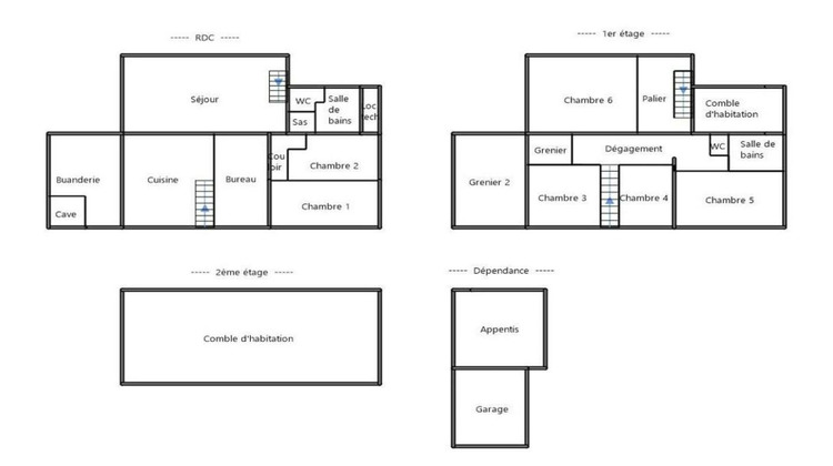 Ma-Cabane - Vente Maison COMBOURTILLE, 185 m²