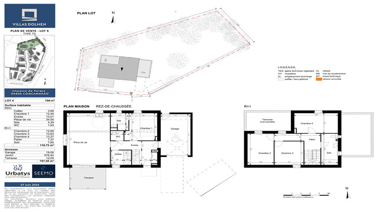 Ma-Cabane - Vente Maison CONCARNEAU, 118 m²