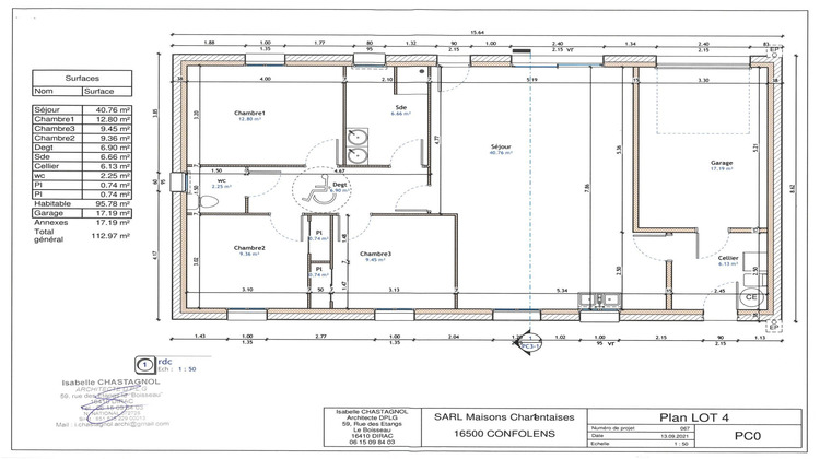 Ma-Cabane - Vente Maison Confolens, 96 m²