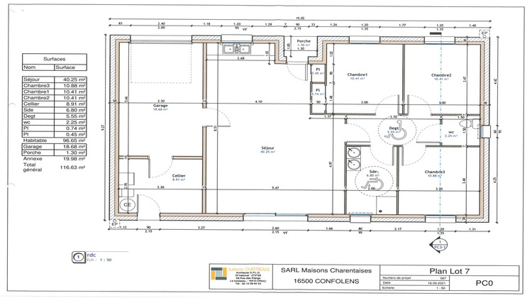 Ma-Cabane - Vente Maison Confolens, 97 m²