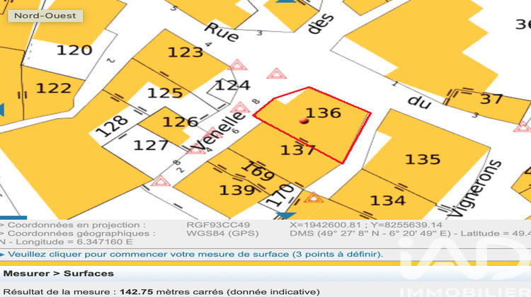 Ma-Cabane - Vente Maison Contz-les-Bains, 100 m²