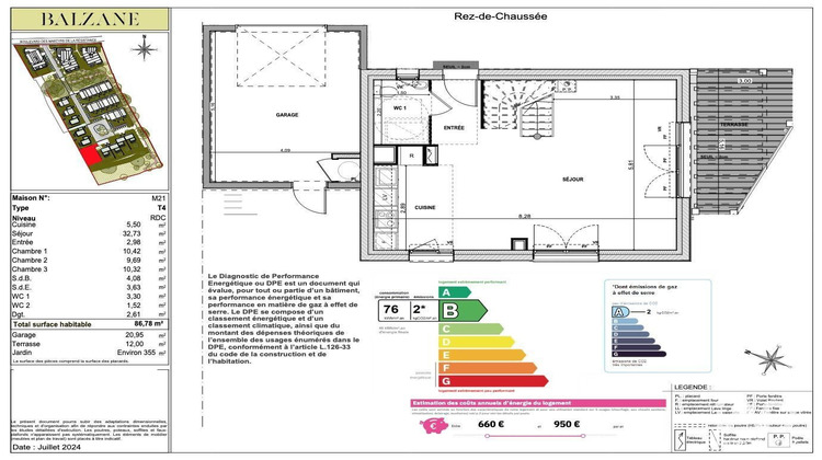 Ma-Cabane - Vente Maison Couëron, 87 m²