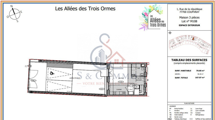 Ma-Cabane - Vente Maison Coupvray, 70 m²