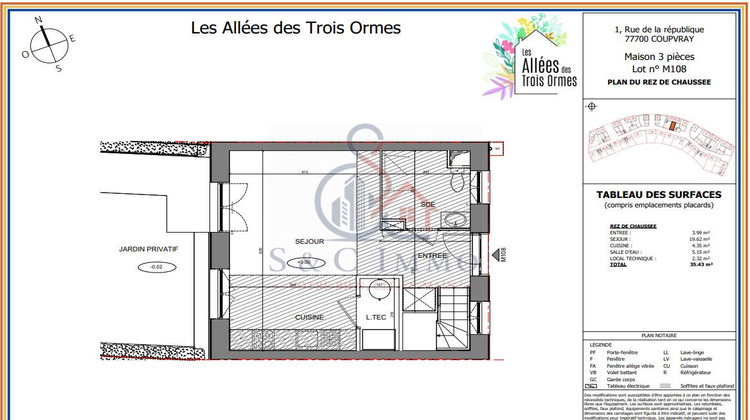 Ma-Cabane - Vente Maison Coupvray, 70 m²
