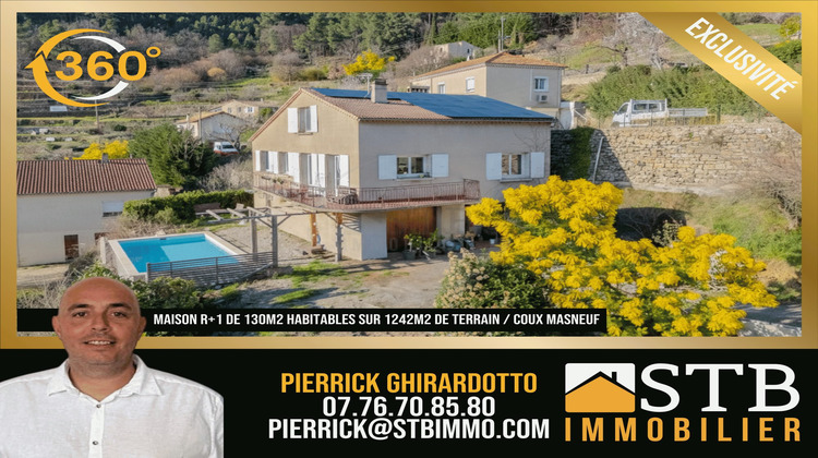 Ma-Cabane - Vente Maison Coux, 130 m²