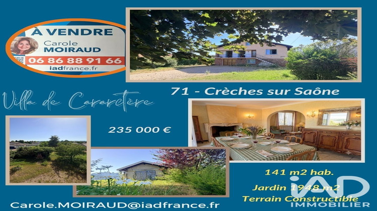 Ma-Cabane - Vente Maison Crêches-sur-Saône, 141 m²