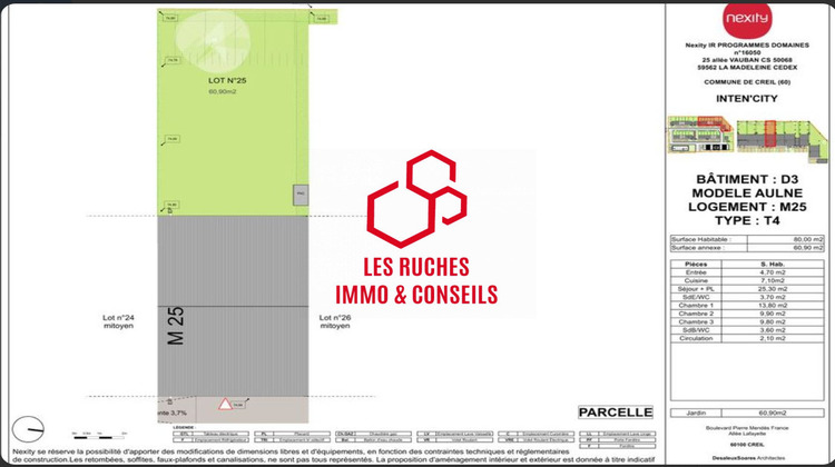 Ma-Cabane - Vente Maison Creil, 80 m²