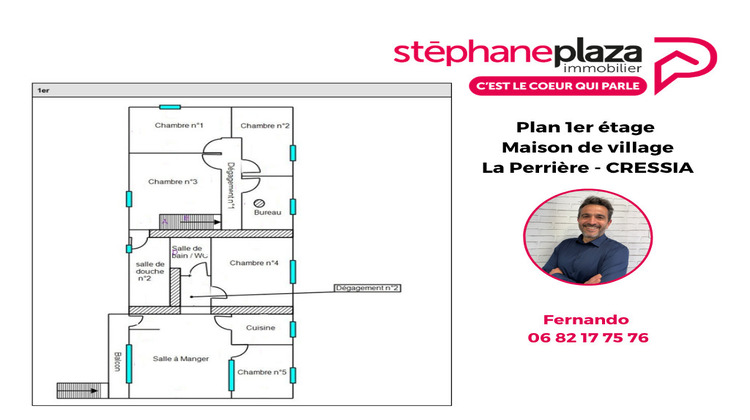Ma-Cabane - Vente Maison CRESSIA, 193 m²