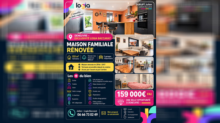 Ma-Cabane - Vente Maison DENEUVRE, 155 m²