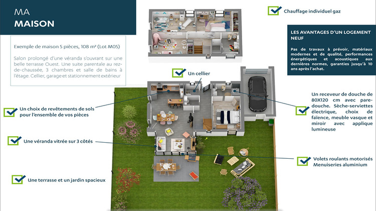 Ma-Cabane - Vente Maison DINARD, 113 m²