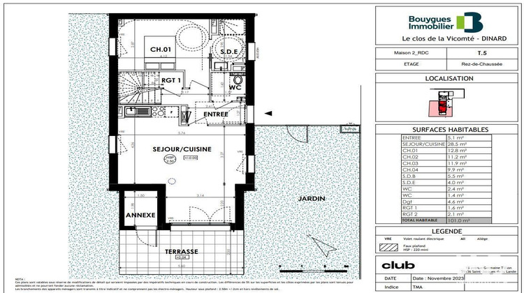 Ma-Cabane - Vente Maison Dinard, 101 m²