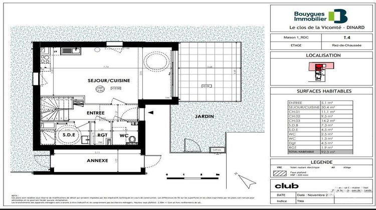 Ma-Cabane - Vente Maison Dinard, 92 m²