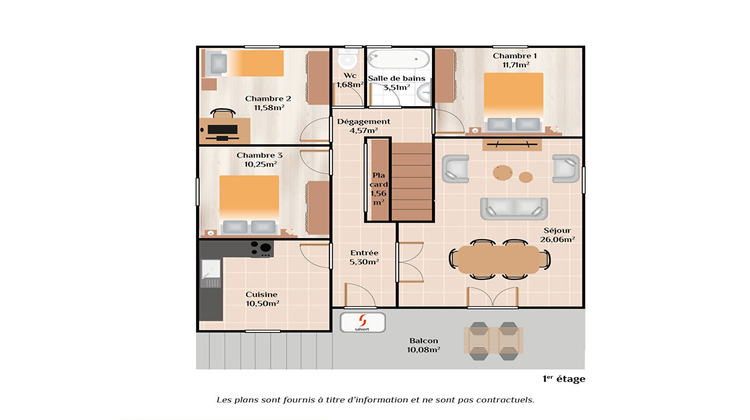 Ma-Cabane - Vente Maison DOMERAT, 122 m²