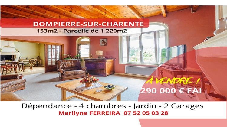 Ma-Cabane - Vente Maison DOMPIERRE-SUR-CHARENTE, 153 m²
