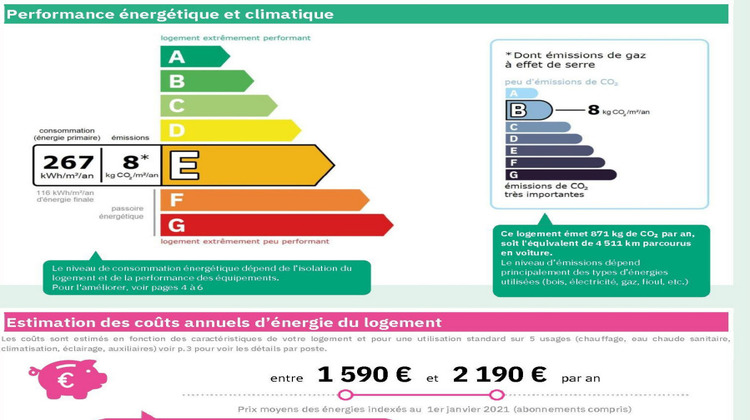 Ma-Cabane - Vente Maison DONVILLE-LES-BAINS, 98 m²