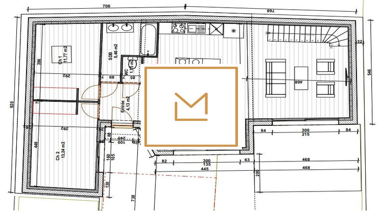 Ma-Cabane - Vente Maison Douvres-la-Délivrande, 101 m²