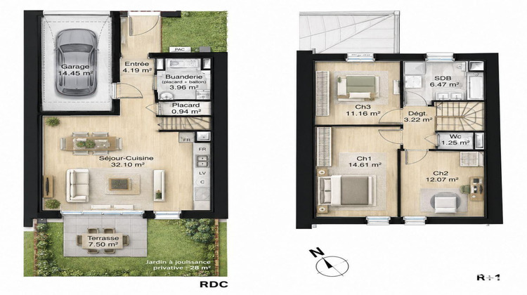 Ma-Cabane - Vente Maison Douvres-la-Délivrande, 90 m²