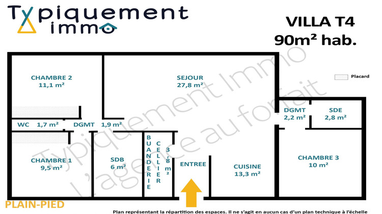 Ma-Cabane - Vente Maison Drémil-Lafage, 90 m²