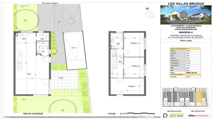 Ma-Cabane - Vente Maison Ernolsheim-Bruche, 105 m²