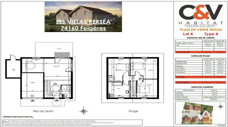 Ma-Cabane - Vente Maison Feigères, 100 m²