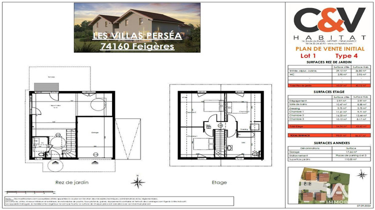 Ma-Cabane - Vente Maison Feigères, 100 m²