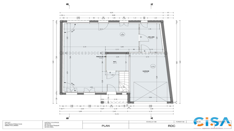 Ma-Cabane - Vente Maison Fitz-James, 114 m²