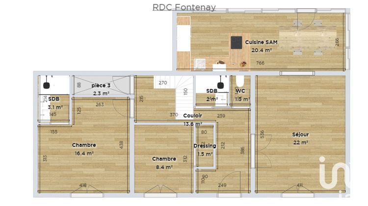 Ma-Cabane - Vente Maison Fontenay-sur-Eure, 90 m²