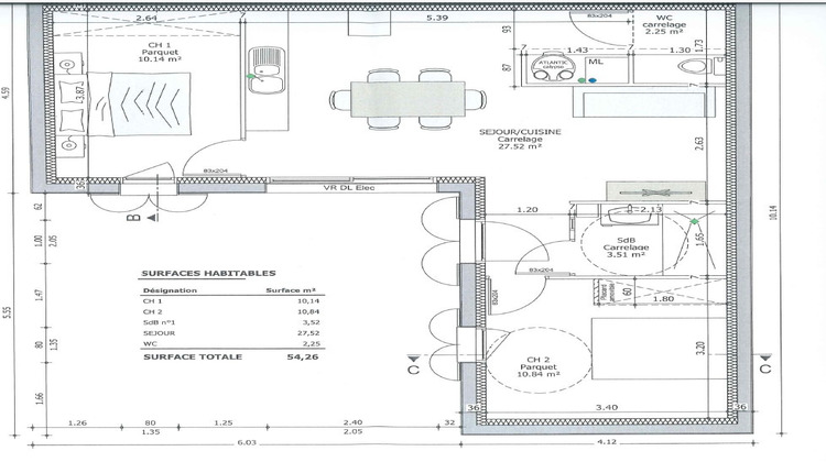 Ma-Cabane - Vente Maison FOURAS, 54 m²