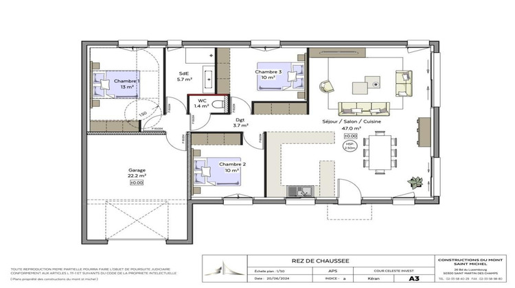 Ma-Cabane - Vente Maison GAVRAY, 91 m²