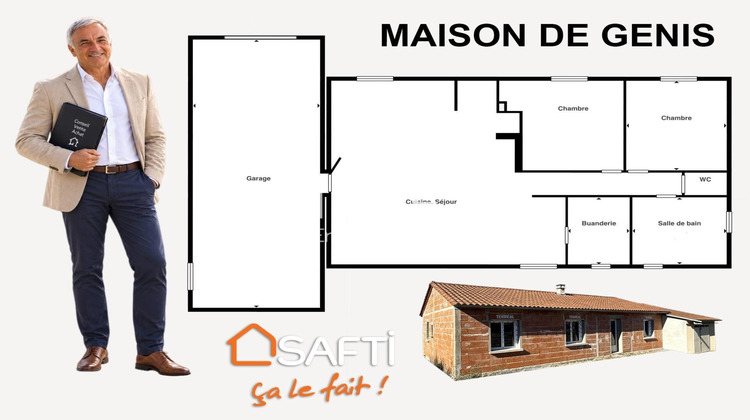 Ma-Cabane - Vente Maison Genis, 100 m²