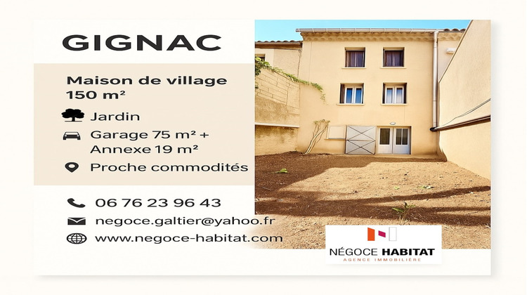 Ma-Cabane - Vente Maison Gignac, 150 m²