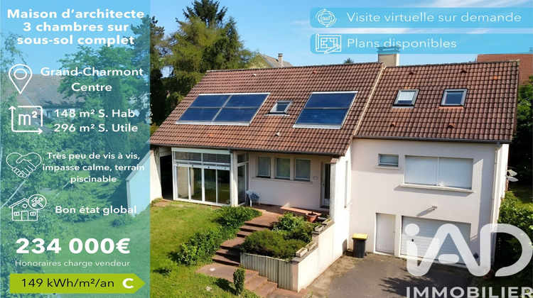 Ma-Cabane - Vente Maison Grand-Charmont, 148 m²