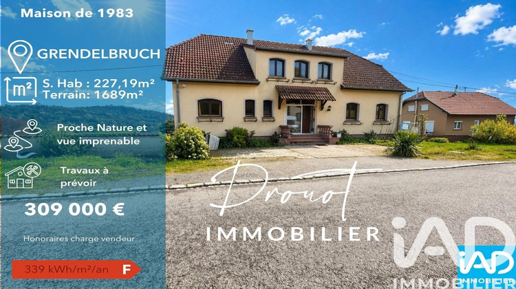 Ma-Cabane - Vente Maison Grendelbruch, 227 m²