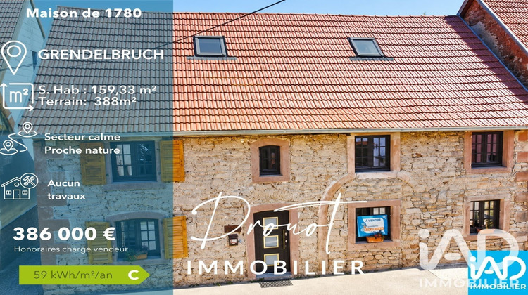Ma-Cabane - Vente Maison Grendelbruch, 159 m²