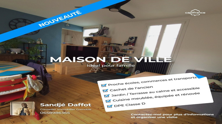 Ma-Cabane - Vente Maison GRENOBLE, 81 m²