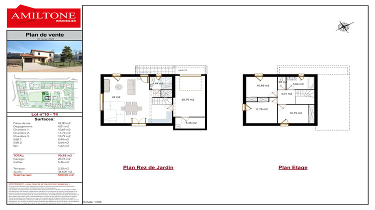Ma-Cabane - Vente Maison Guéreins, 90 m²