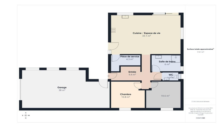 Ma-Cabane - Vente Maison GUICHE, 77 m²