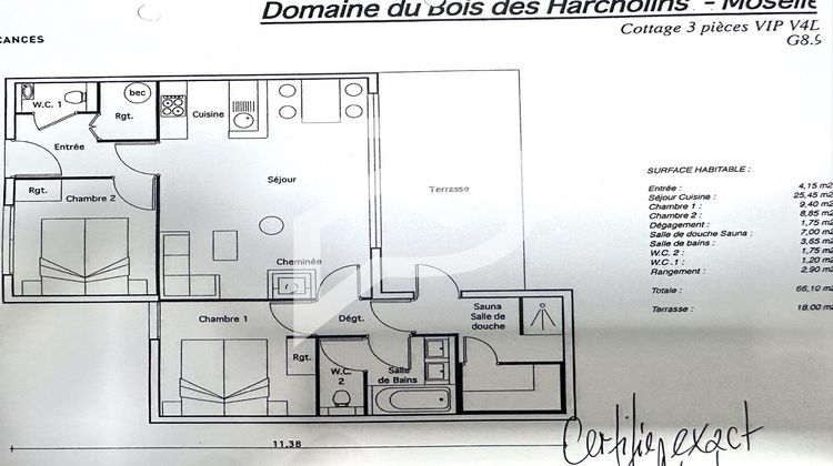 Ma-Cabane - Vente Maison HATTIGNY, 65 m²