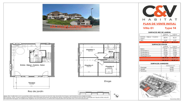 Ma-Cabane - Vente Maison HAUTEVILLE-SUR-FIER, 85 m²