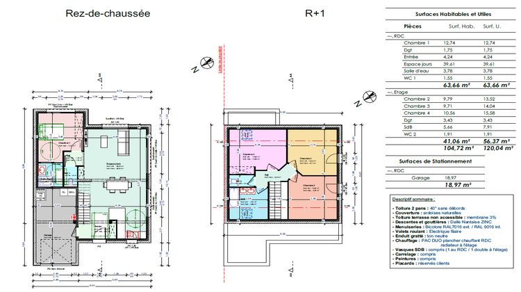 Ma-Cabane - Vente Maison Herbignac, 104 m²