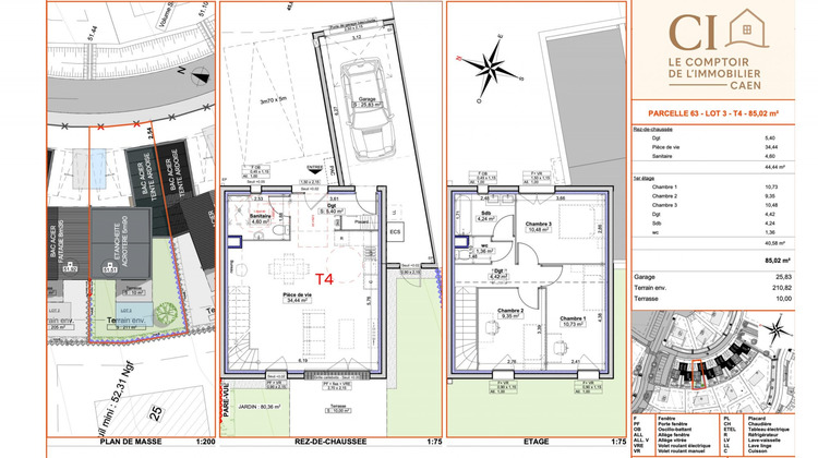 Ma-Cabane - Vente Maison Hermanville-sur-Mer, 85 m²